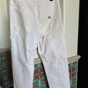 Men’s Dickies White Cargo Pants